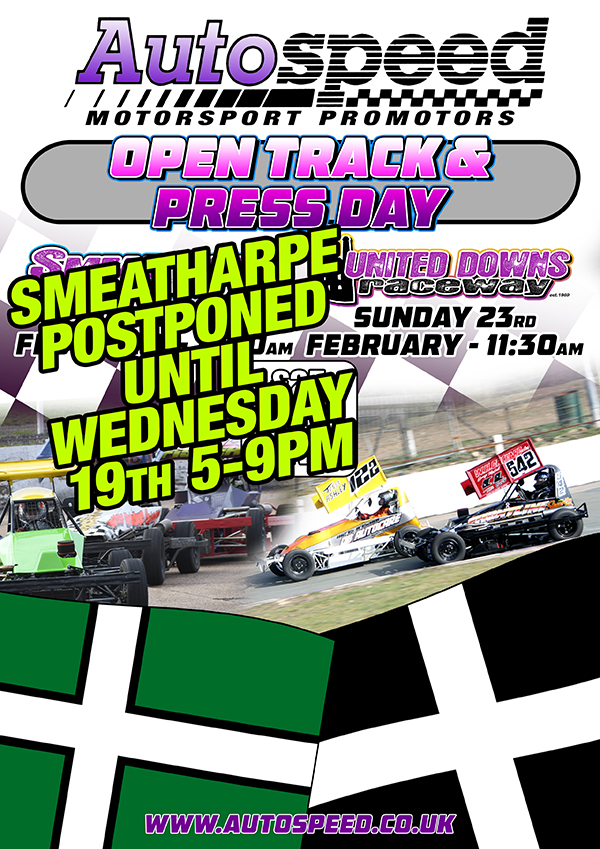 Open Track Day postponed